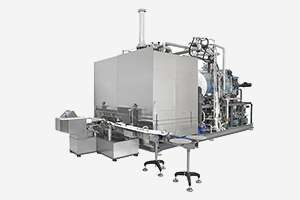 GMP, Lyozeta industrial freeze dryers with capacity up to 60 square meters of plate surface.