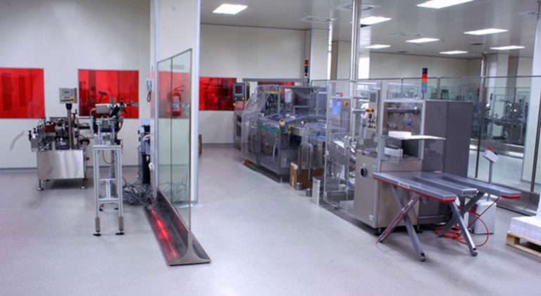 Inside View of the Oral Solid Dosage Production Plant